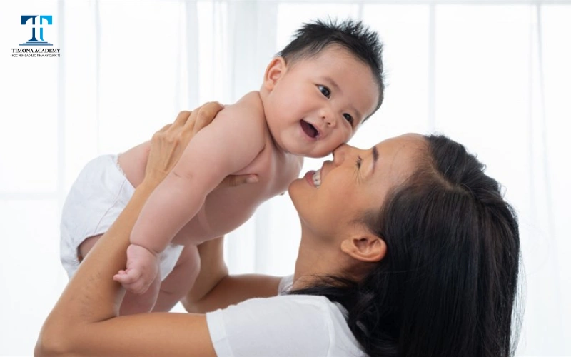Ba mẹ cần phải luôn giữ da bé sạch sẽ khô thoáng