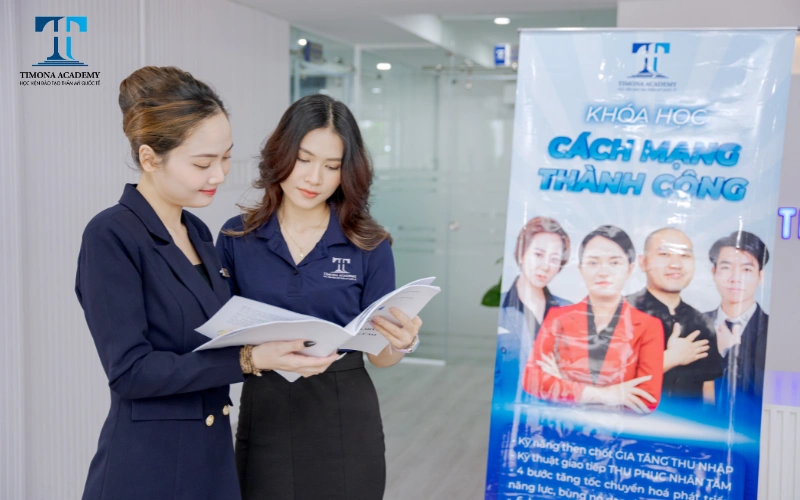 Tham gia khóa học tại Timona để được cam kết chất lượng