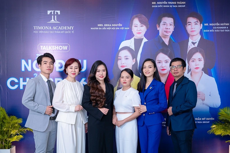 Talk Show Quy tụ dàn khách mời là những vị chuyên gia - Master Coach - Master Trainer hàng đầu trong ngành Spa thẩm mỹ hiện nay
