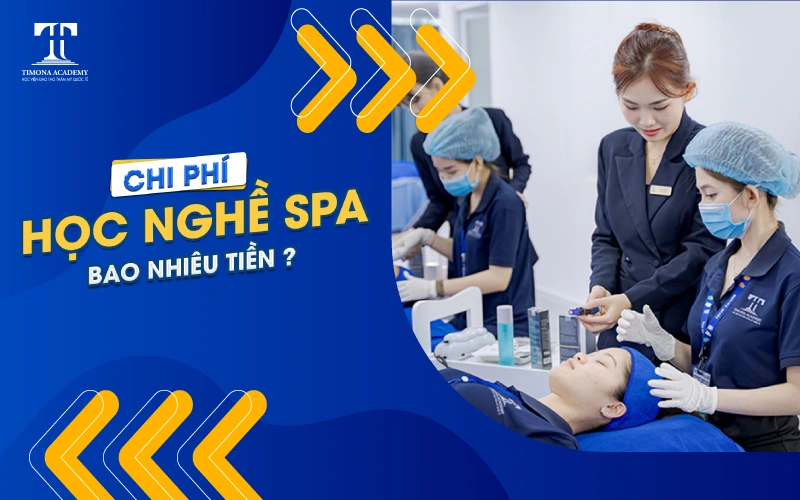 Chi phí học nghề spa