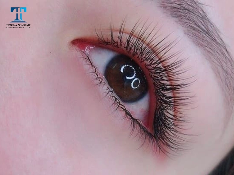Kết quả nối mi của học viên Hồng Hạnh Eyelash Academy Đà Nẵng