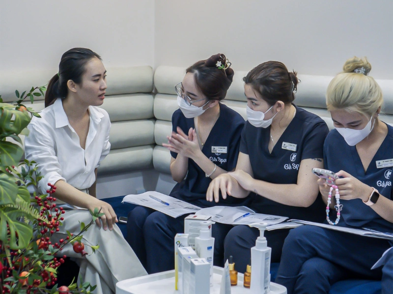 Gà Spa - Địa chỉ học spa chất lượng tại Quy Nhơn