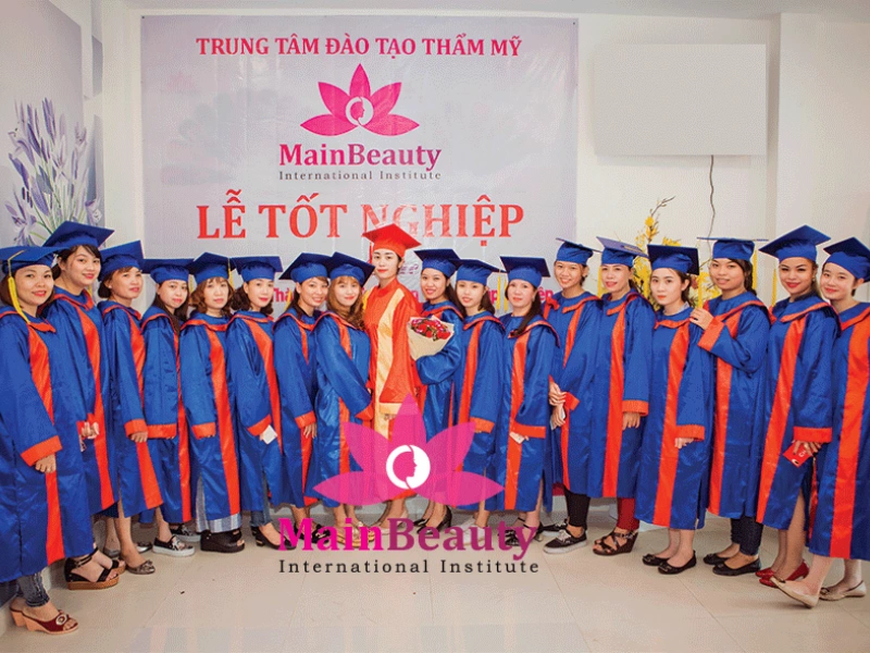 Trung tâm đào tạo Mainbeauty với nhiều năm hoạt động