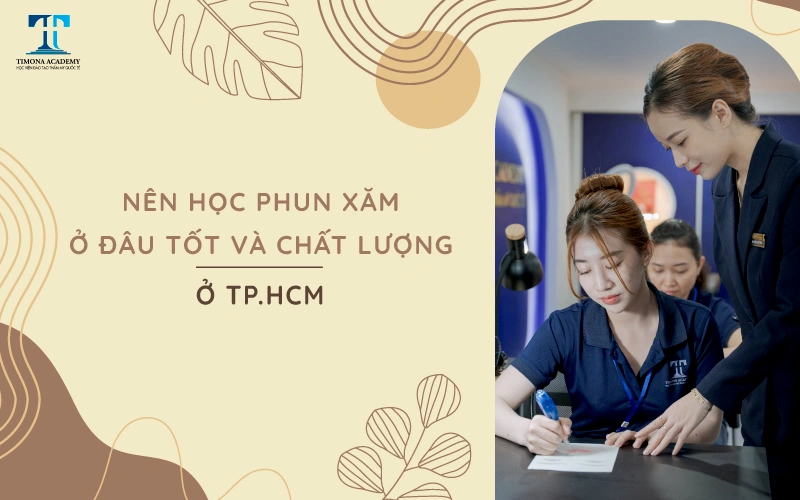 nên học phun xăm ở đâu tphcm