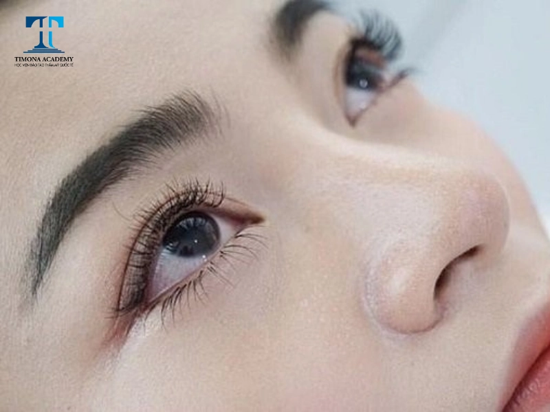 Nối mi lụa đẹp tự nhiên
