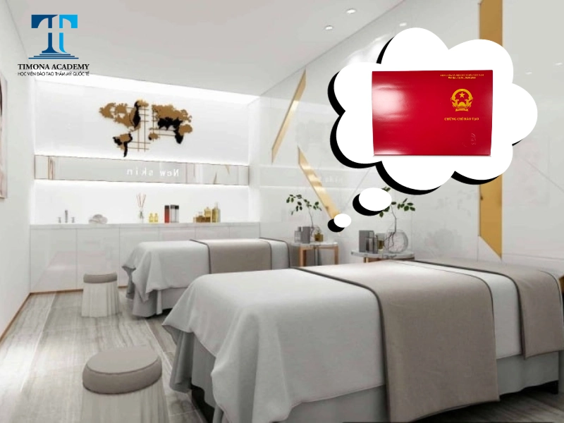 Mở spa có cần bằng cấp không?