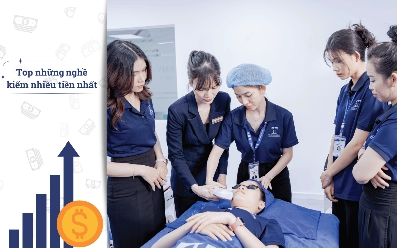 các nghề nghiệp có thu nhập cao trong tương lai