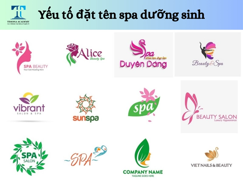 Đặt tên spa dưỡng sinh cần cân nhắc trên nhiều yếu tố