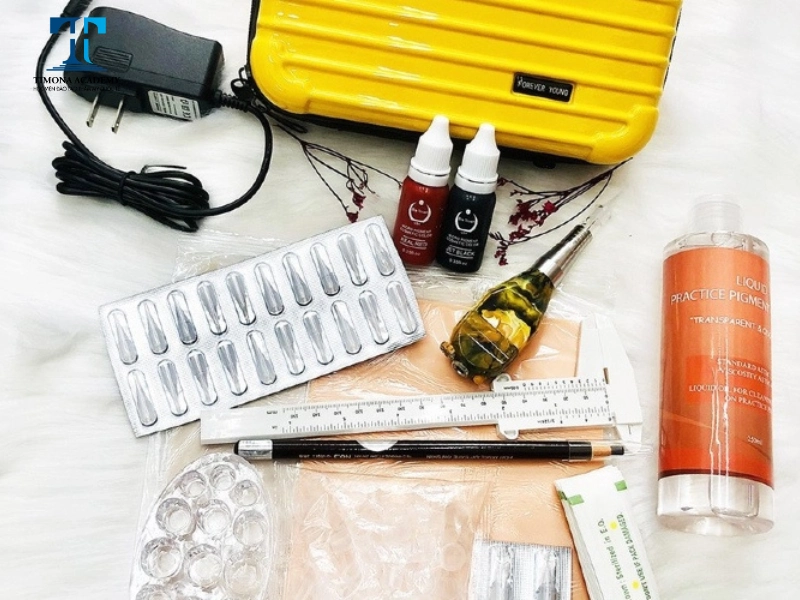 dụng cụ không thể thiếu trong phun xăm