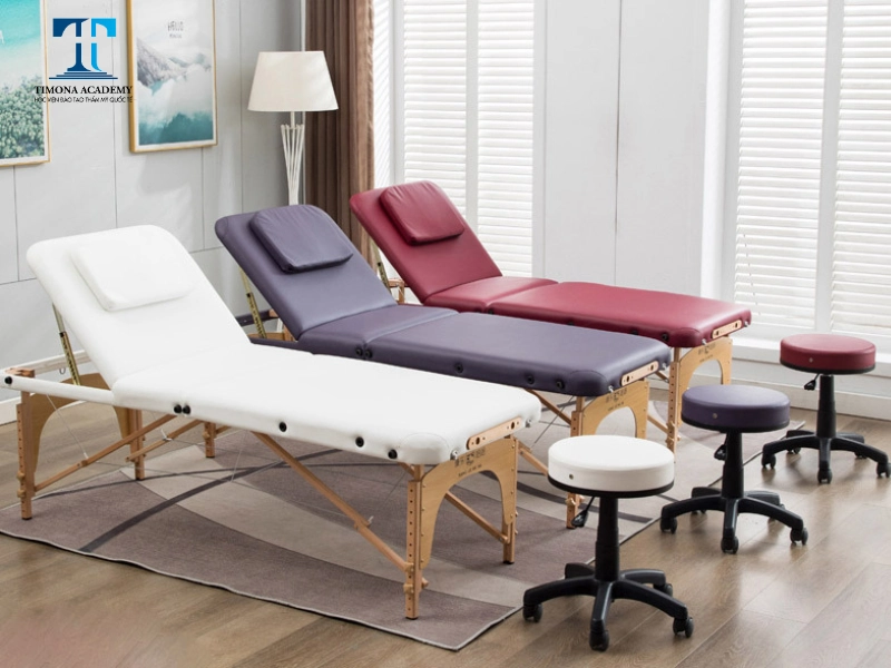 Chọn kích thước giường phun xăm đạt chuẩn 