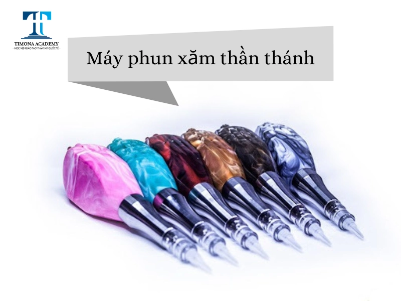 Nhóm máy phun xăm thần thánh được các chuyên viên tim dùng