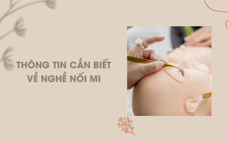 nghề nối mi có khó không