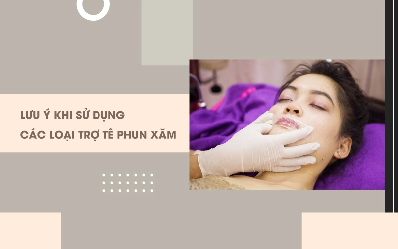 Trợ tê phun xăm là gì?