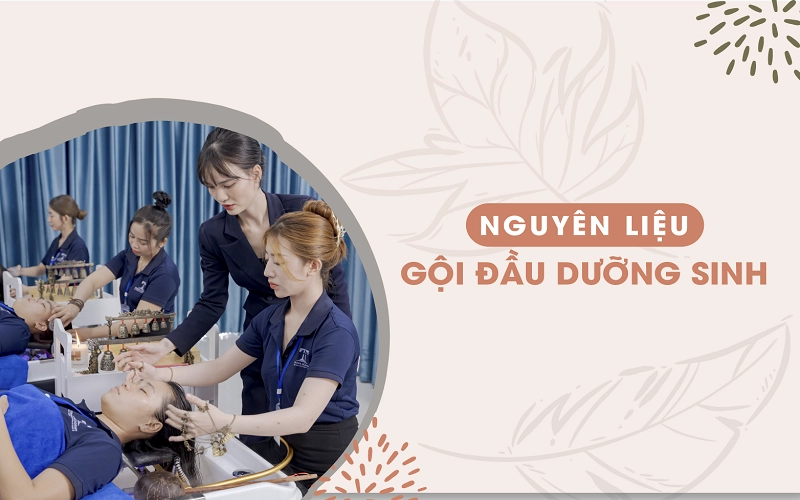 Nguyên liệu gội dưỡng sinh