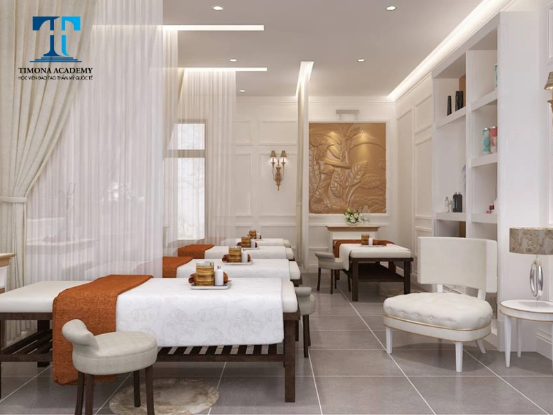 Mở spa mini thường tốn ít chi phí và quy mô nhỏ