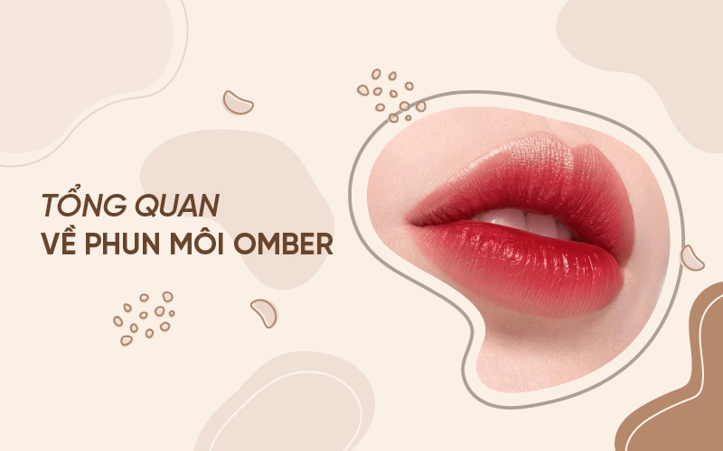 phun môi omber đẹp tự nhiên