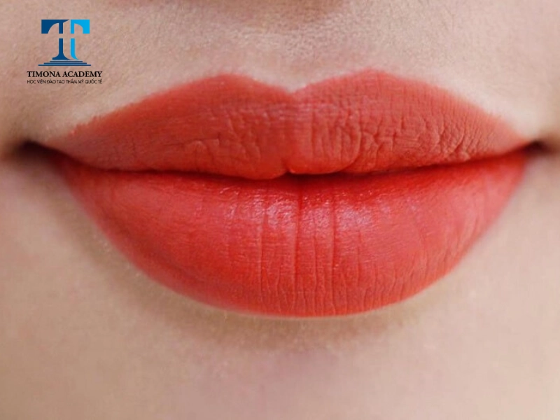 Màu cam đào với vẻ đẹp tự nhiên