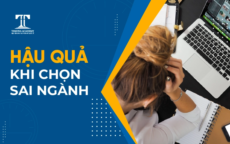 chọn sai ngành nghề