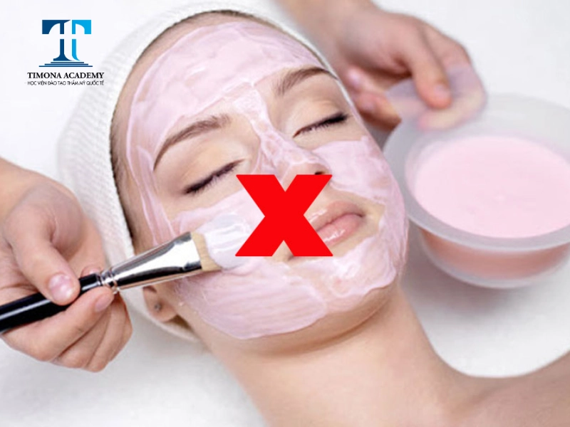 Có thể đắp mặt nạ sau khi nặn mụn