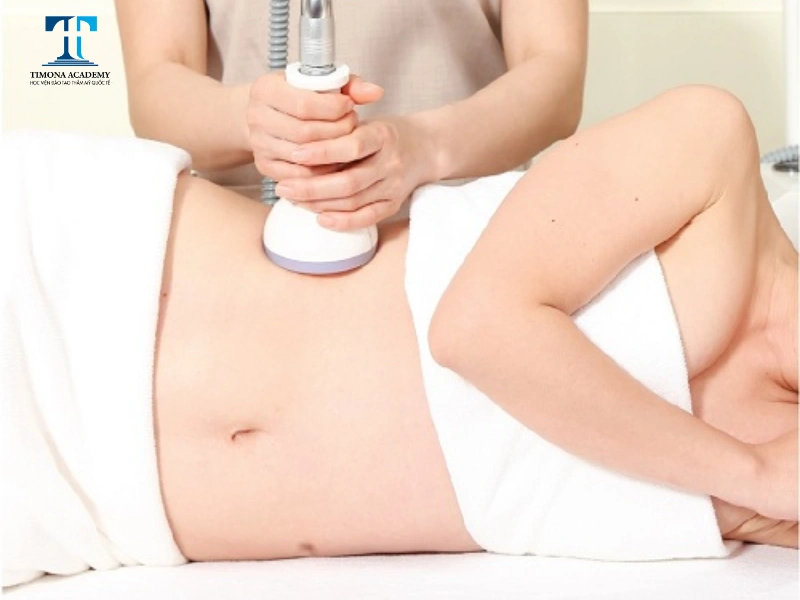 Máy massage chuyên dụng dùng để massage bụng