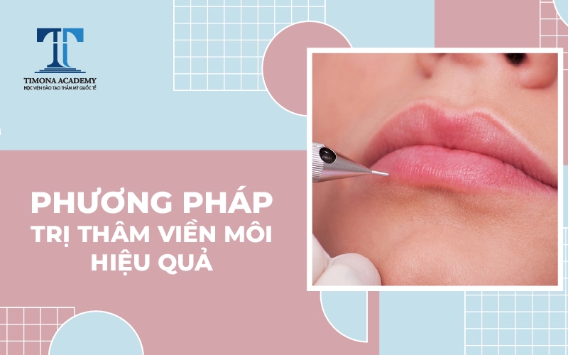 cách giảm thâm viền môi