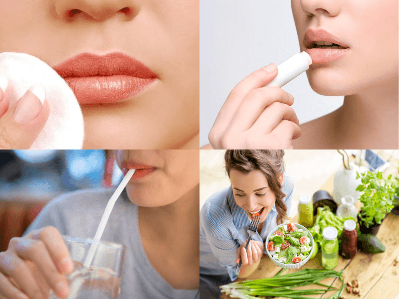 Những lưu ý giúp môi lên màu đều và đẹp sau phun môi tế bào gốc