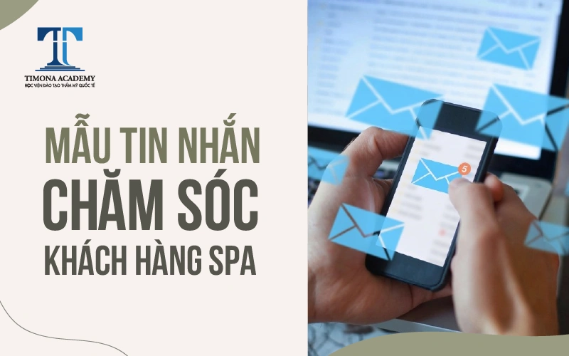 mẫu tin nhắn CSKH spa