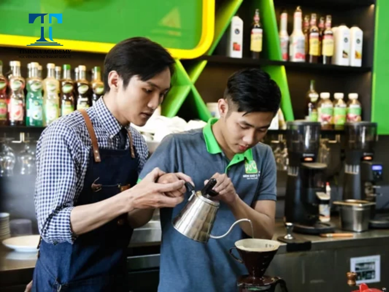 Nghề pha chế là ngành nghề không đòi hỏi tiếng Anh