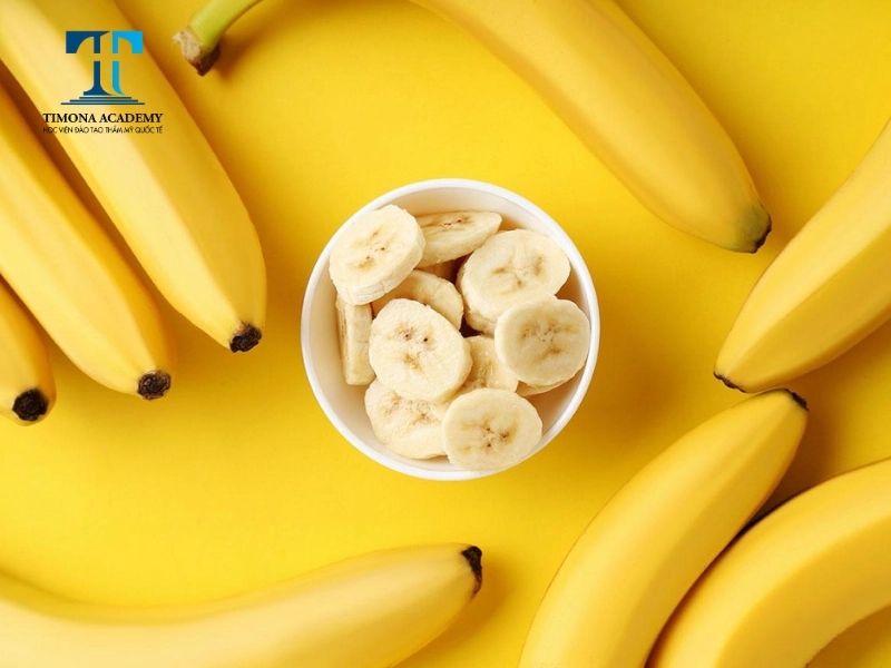 Vitamin B2 có nhiều trong chuối