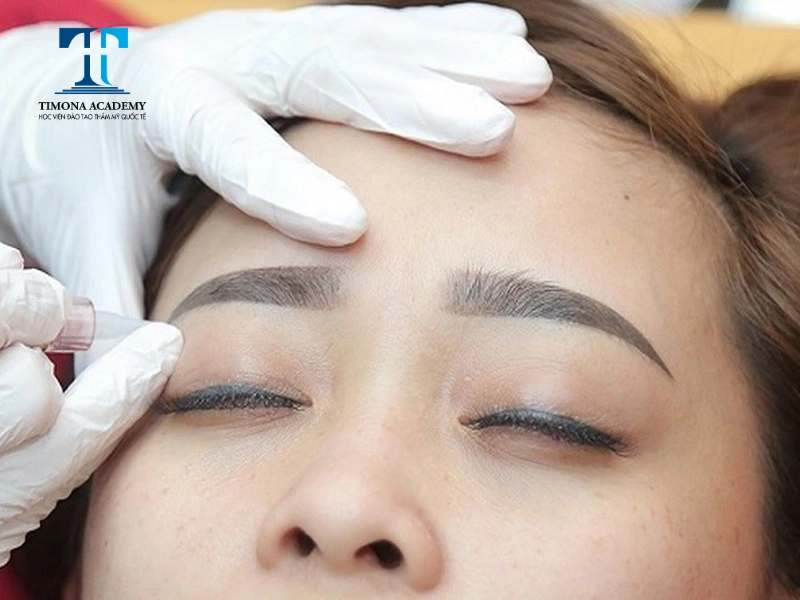 Mí bị trổ xanh nếu xăm mực kém chất lượng