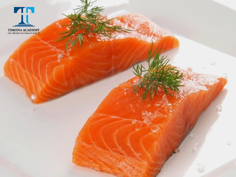 Ăn gì để nhanh đầy sẹo lõm? Câu trả lời không thể bỏ qua chính là cá hồi.