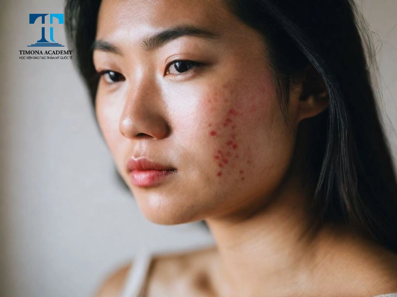 Cần thực hiện điều trị theo liệu trình nếu da bị kích ứng nặng