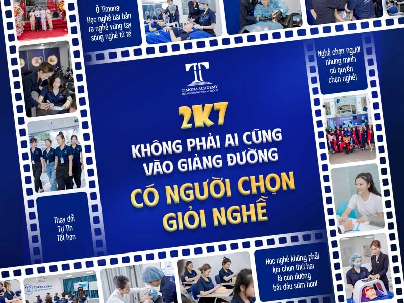 2k7 học nghề thẩm mỹ
