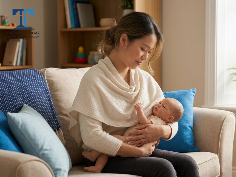Dấu hiệu bé bỏ bú khi mẹ mang thai