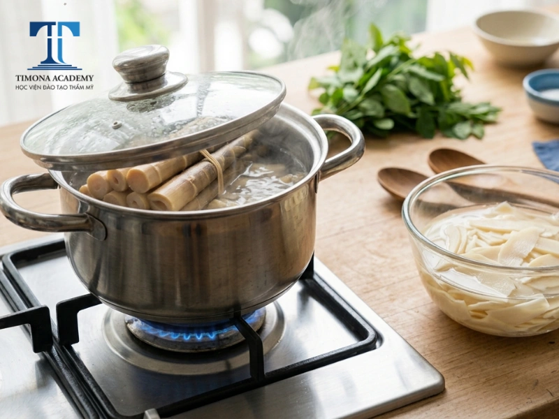 Cách chế biến măng an toàn cho bà bầu