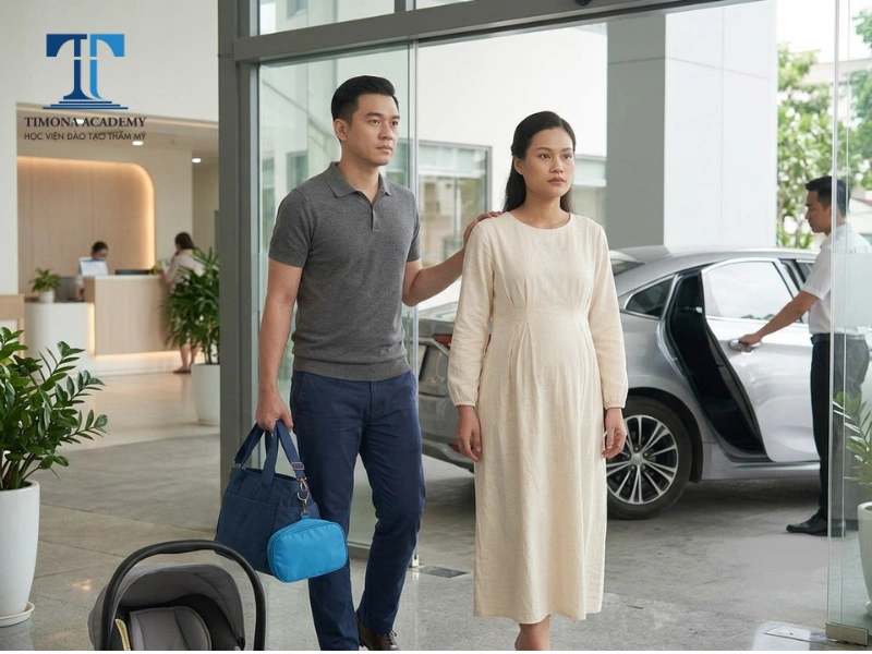 Khi nào bà bầu cần đến bệnh viện ngay